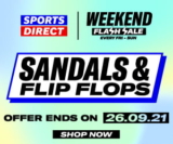 Sport Direct Sandals & Flip Flops As Low RM5 Promo