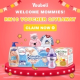 YouBeli Free RM10 voucher Code For Welcome Mommies