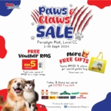 Pets Wonderland Paws Claws Sale 2-10 Sept 2024