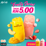 McDonald’s Icy Cool Satisfaction – McCafé Fruity Series 2024 | Chill Out with Refreshing Fruity Flavors!