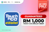 Unlock RM1,000 Touch n Go eWallet Credits with Standard Chartered Credit Card