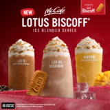 Savor McDonald’s New Lotus Biscoff® Ice Blended Series – Available January 2024