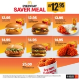 McDonald’s Everyday Saver Meals 2024