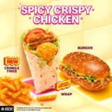 Spice Up Your Meal with McDonald’s New Spicy Crispy Chicken and Crinkle Fries