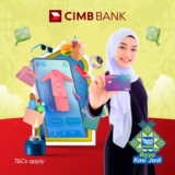 CIMB e Credit Card and Touch ‘n Go eWallet users can get RM200 in eWallet credit