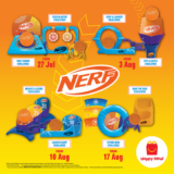 McDonald’s Happy Meals: Free NERF Toys & Collectibles, July – Aug 2023