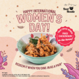 Boat Noodle International Women’s Day: FREE Fried Chicken Skin