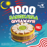 Boat Noodle Merdeka Giveaway: FREE Sangkayaa on 31 August 2023