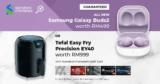 Free Samsung Galaxy Buds2 /  Tefal Easy Fry Precision EY40 with apply Standard Chartered Credit Card