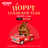 AirAsia Ride Hoppy Lunar New Year Promo Code 2023