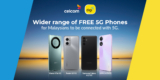 CelcomDigi offers a wider range of FREE 5G phones for more Malaysians to get connected with 5G