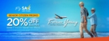 Firefly Airlines Introduces Senior Citizen 20% Off Fare Price Promotion 2022