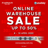 Eubiq Online Warehouse Sale 2022