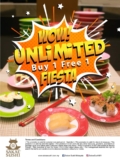 Sakae Sushi  Wow Unlimited B1F1 Deals