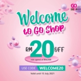 Go Shop Welcome You RM20 Off Voucher Code