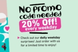 Nando’s Extra for 20% off daily weekday surprises!