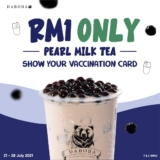 Daboba Pearl Milk Tea For Only RM1