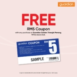 GUARDIAN GOLDEN TRIANGLE PENANG Opening Promotions
