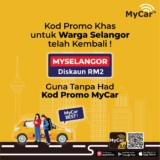 MyCar Unlimited RM2 Off Promo Code for Selangorian