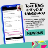 Tapau your Nando’s meal and get RM5 off