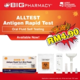 All Test Covid-19 Antigen Rapid Test RM4.90 Promotion