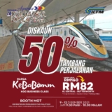 KTM ETS Economy Class Ticket 50% Off Promotion