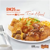 Kenny Rogers Roasters Trio Meal Limited Time Offers