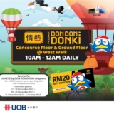 DON DON DONKI x UOB Free RM20 Vouchers
