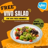 Vivo Pizza Free Vivo Salad Voucher Giveaway