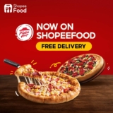 Pizza Hut Free Delivery with ShopeeFood
