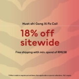 H&M CNY Sale Extra 18% Off Promotion
