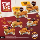 Texas Chicken Star Box sets Combo 2022