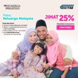 KTMB Tickets 25% Off Keluarga Malaysia Promo Code