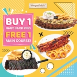 Morganfield’s: Free Main Course When You Buy 1 Baby Back Ribs