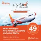 Firefly Airlines offers RM49 for Domestic Fares Promotion