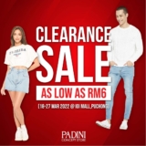 Padini Concept Store Clearance Sale  March 2022
