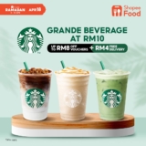 Starbucks x Shopee RM8 OFF vouchers with FREE DELIVERY
