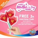 Famous Amos Free Gold Rose Stalk Mother’s Day Promotion 2022