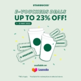 Starbucks e-Vouchers Now Available on LAZADA Mobile App