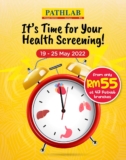 Make your health a priority with Pathlab’s health screening offer from 19 – 25 May 2022