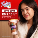 Tealive RM1.10 for 2nd Cup Beverage on Every Thursday Promotion
