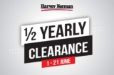 Harvey Norman 1-2 Yearly Clearance Sale 2022 : Up to 70% Off