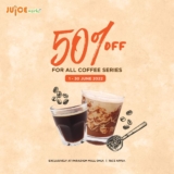 Enjoy a discount up to 50% for Juice Works coffee