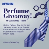 MYDIN Gives Away Free Perfume to Dads on Father’s Day