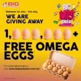 Big Pharmacy Free 1,000,000 Omega Eggs Giveaway