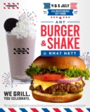 TGI Fridays Burger & Shake Burger & Shake for only RM47