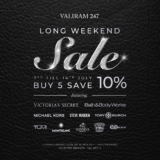Valiram Weekend Sale 2022 is back and better than ever