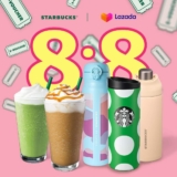 Starbucks 8.8 Sale RM8.80 for 2nd Cup Beverage and Free RM15 Vouchers Giveaway