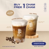 Zus Coffee Buy 1 Free 1 Cham Coffee
