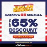 Al-Ikhsan Sports Jualan merdeka 65 Bonanza Extra 65% Off Sale